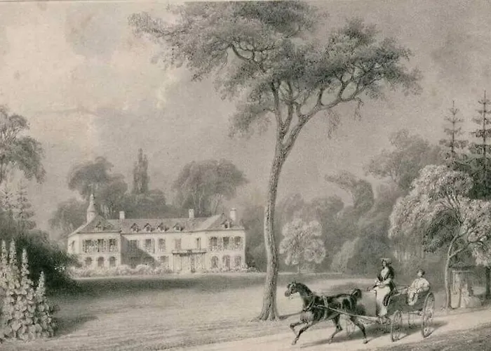 Chateau De Charme Avec Parc Arbore Вилла Behen